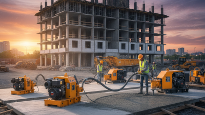 Top 10 Diesel Concrete Vibrators for Efficient Construction Projects