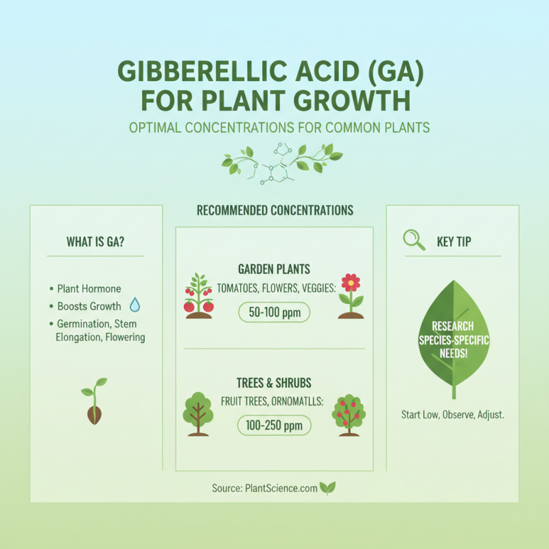 Effective Gibberellic Acid Application Techniques for Maximum Plant Growth