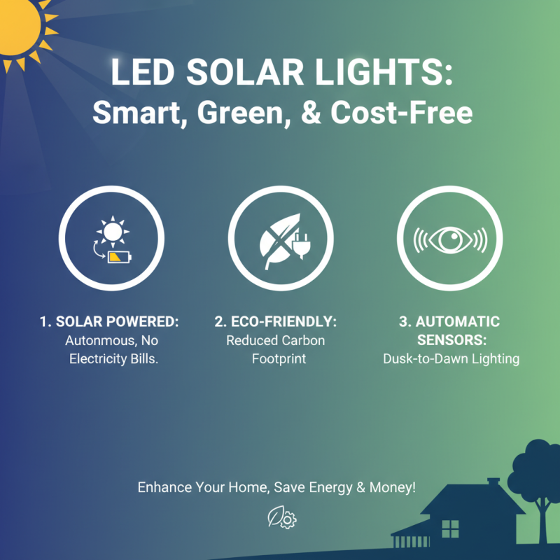 How to Choose the Best LED Solar Lights for Your Home and Garden