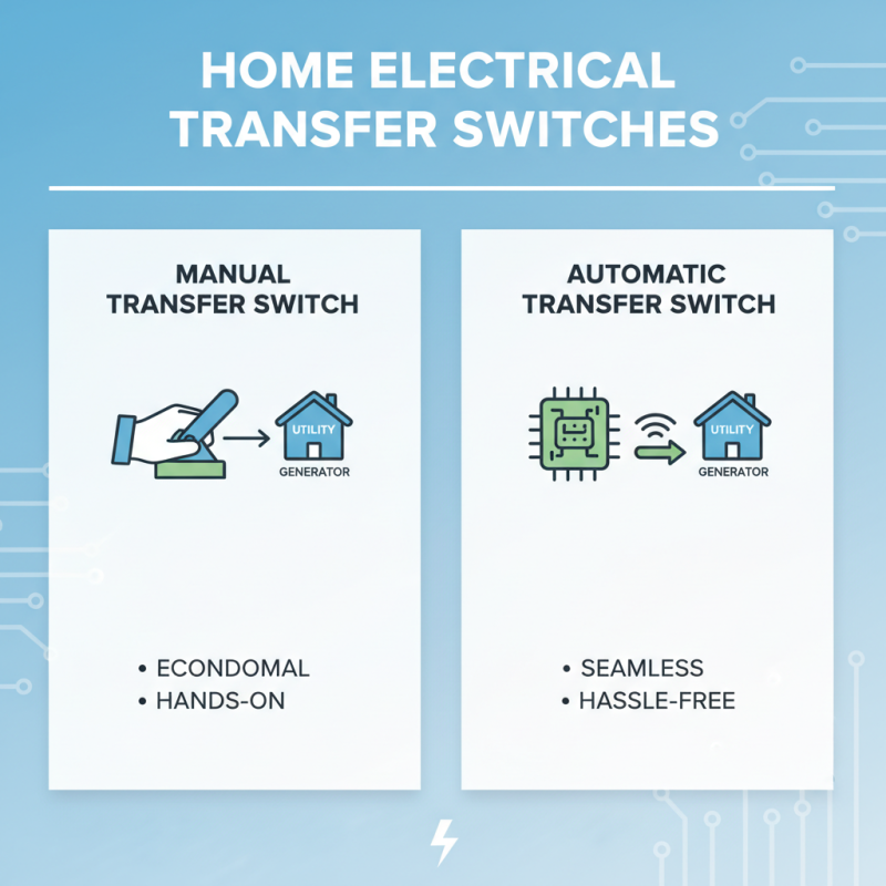 How to Select the Right Electrical Transfer Switch for Your Home System