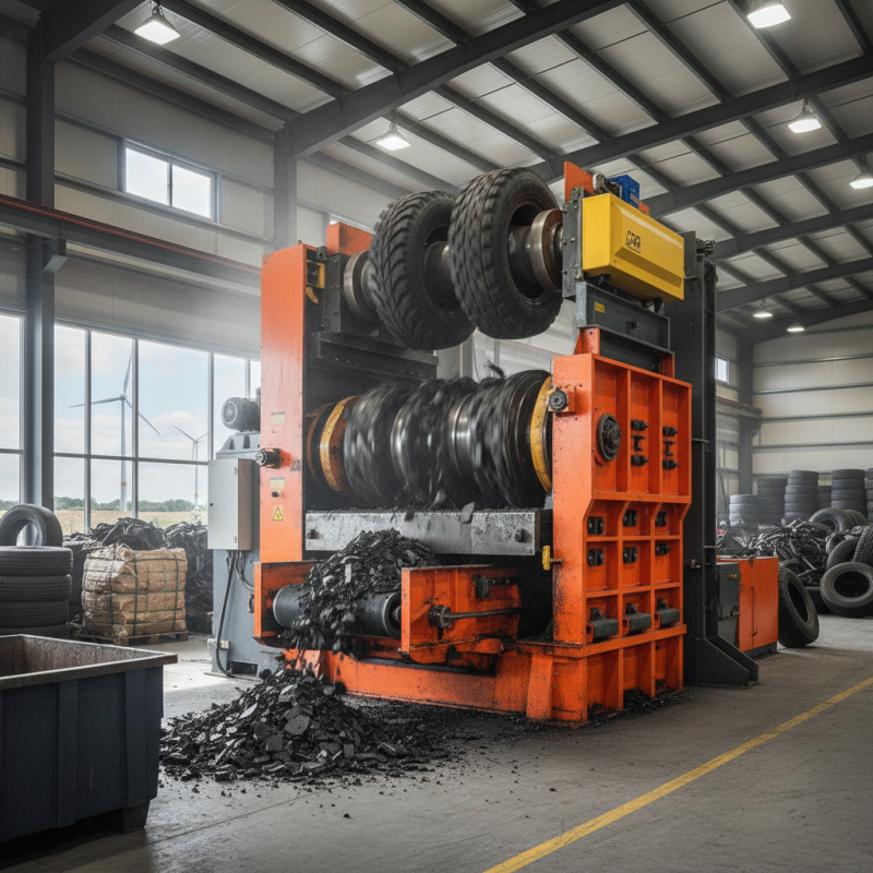 What is a Rubber Tire Shredder and How Does it Work for Recycling