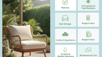 Top 10 Tips for Choosing the Perfect Outdoor Sofa Chair for Your Patio