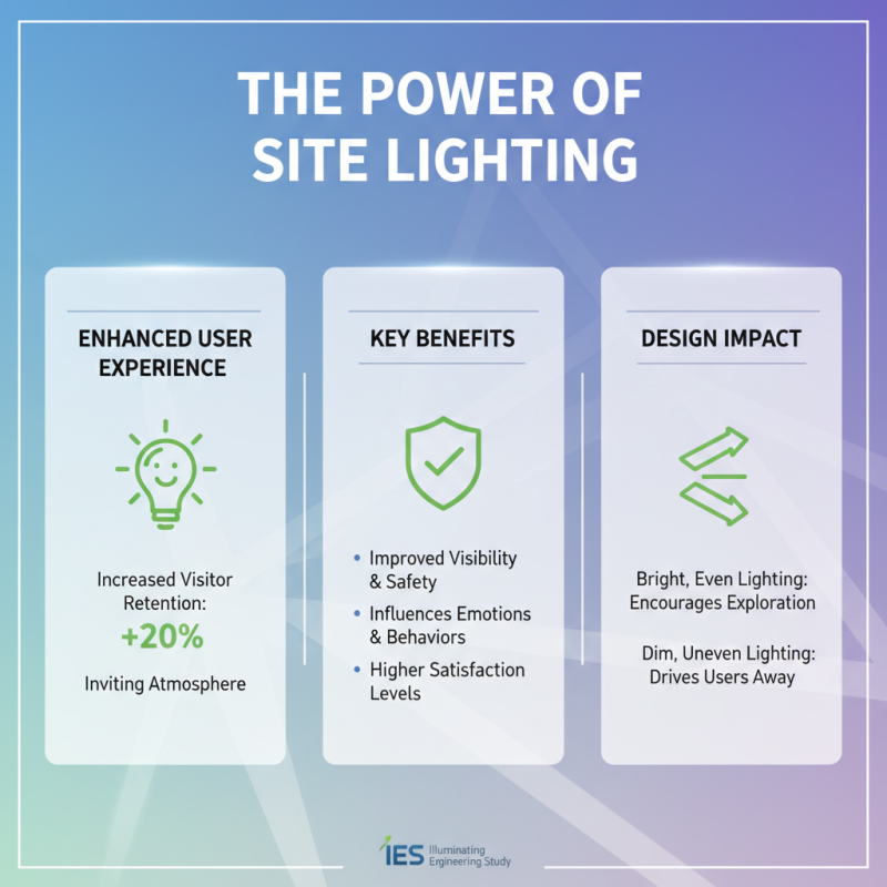 How to Optimize Site Lighting for Better User Experience and Engagement