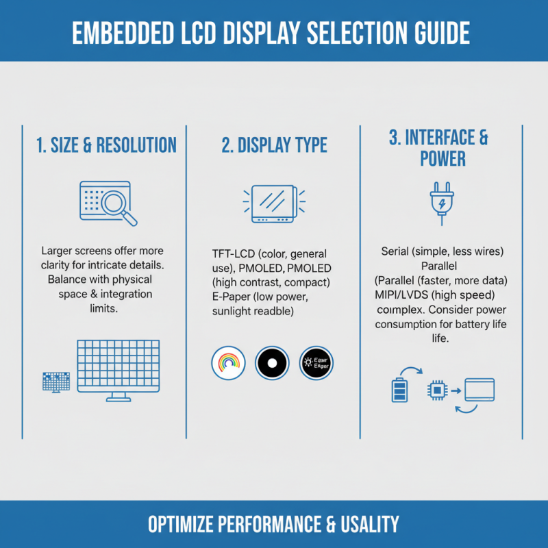 2025 How to Choose the Best Embedded Lcd Display for Your Project