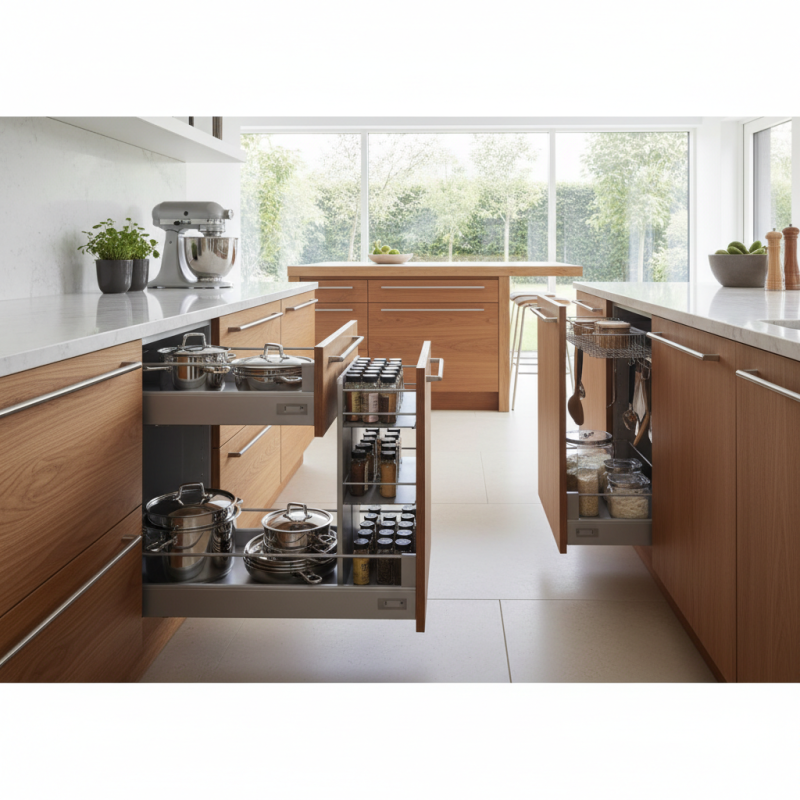 Top 10 Base Cabinet Pull Out Solutions for Optimal Kitchen Organization