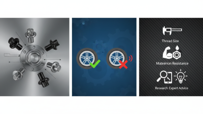 How to Choose the Right Wheel Center Cap Bolts for Your Vehicle