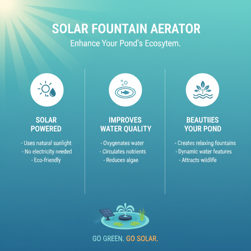 What is a Solar Fountain Aerator and How Does It Work for Your Garden