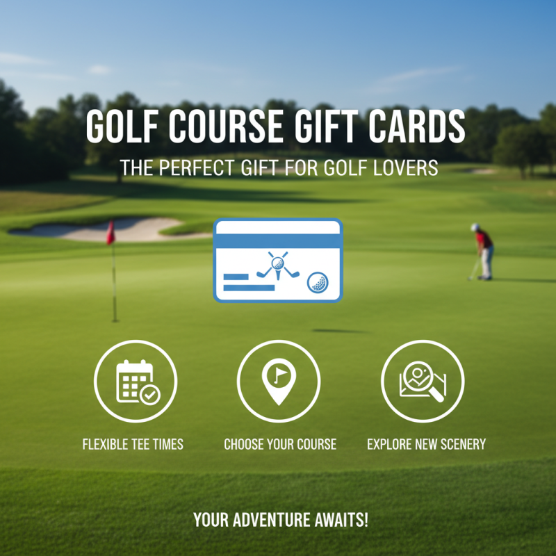 Top 10 Golf Course Gift Cards for Perfect Gifts to Golf Lovers