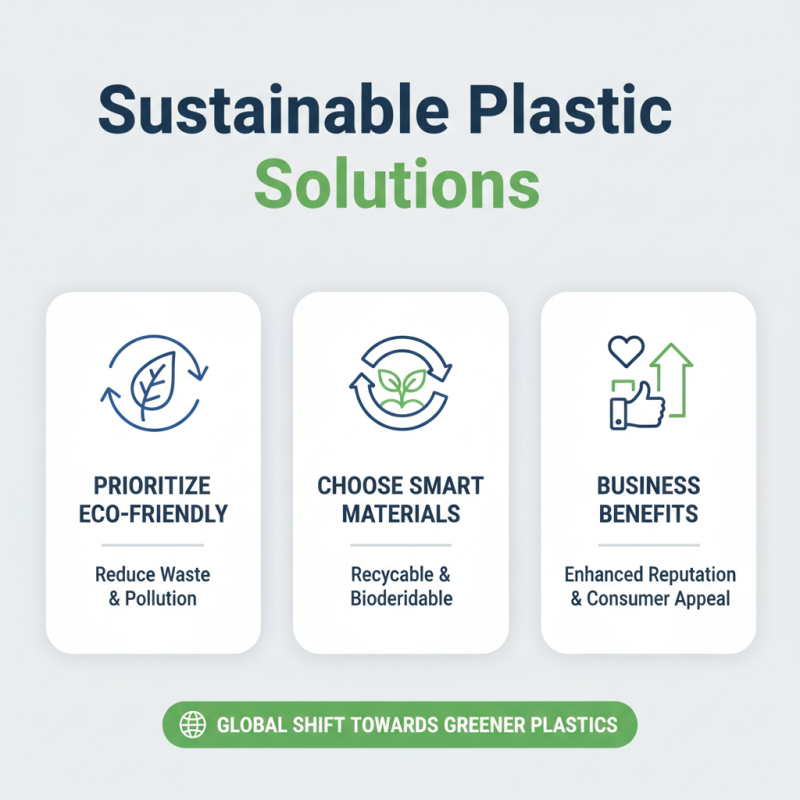 Top 10 Tips for Choosing the Right Plastic Solutions for Your Business