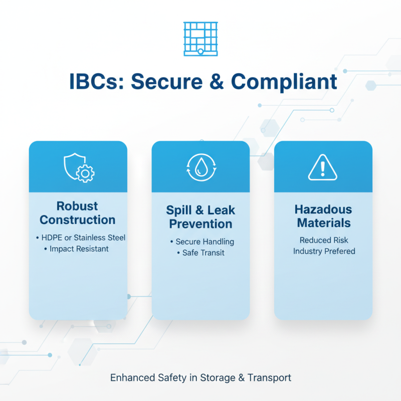 Top Benefits of Using IBC Containers for Your Storage and Transportation Needs
