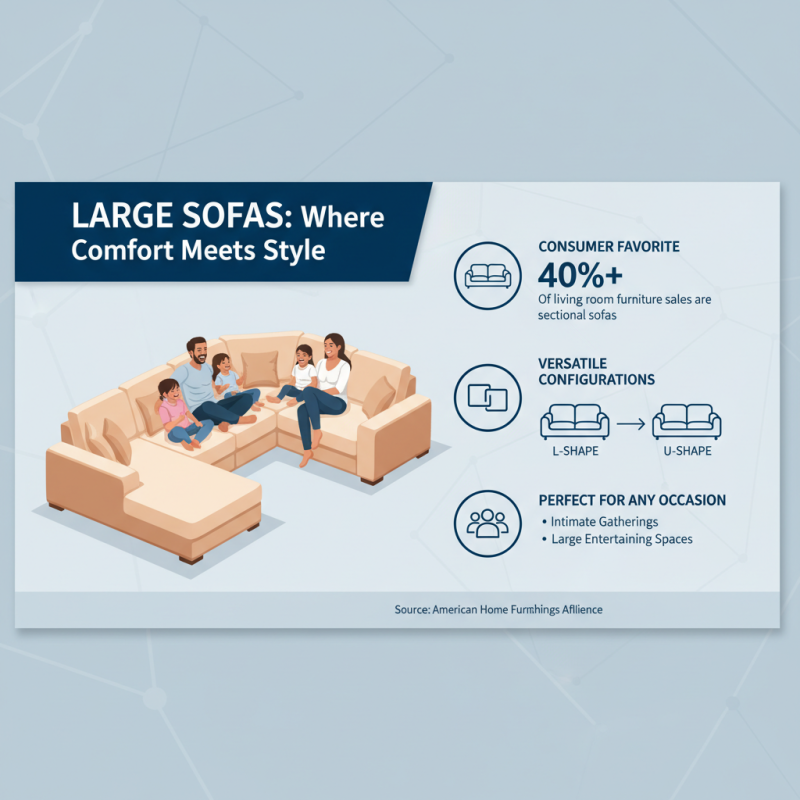 Why You Should Choose Large Sofas for Your Living Room Comfort and Style