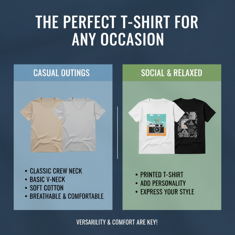 10 Tips for Choosing the Perfect T-Shirts for Every Occasion