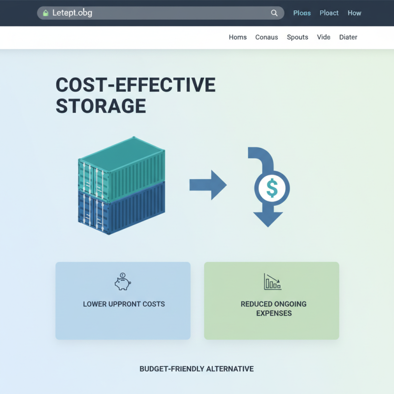 Top Reasons to Choose Shipping Container Storage for Your Needs