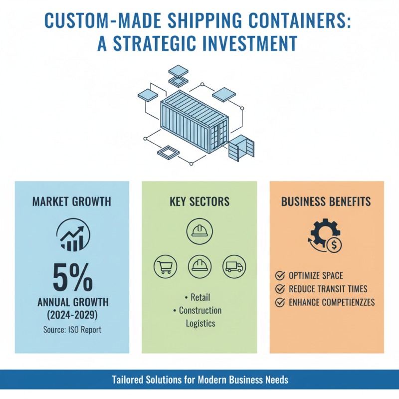 What is a Custom Made Shipping Container and How Can It Benefit Your Business