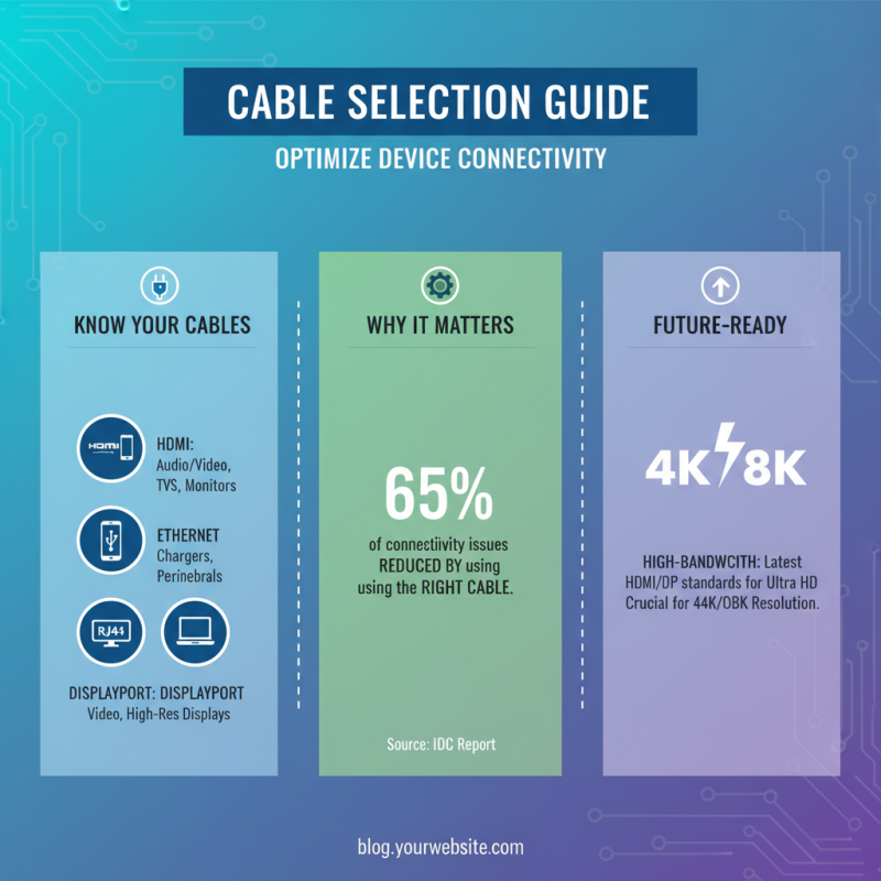 The Best Computer Cables You Need for Optimal Performance and Connectivity