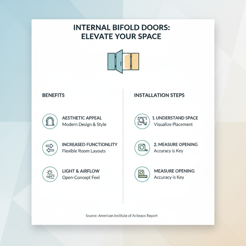 What is Internal Bifold Doors Benefits Installation and Design Tips
