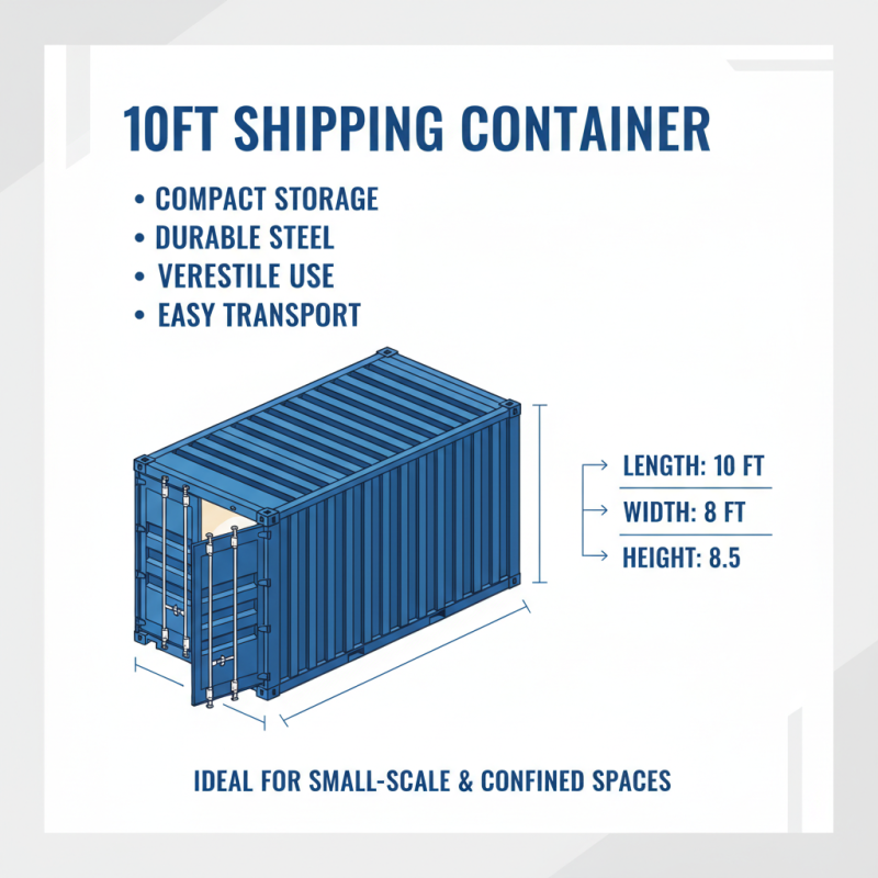 What is a 10ft Shipping Container and How Can You Use It?