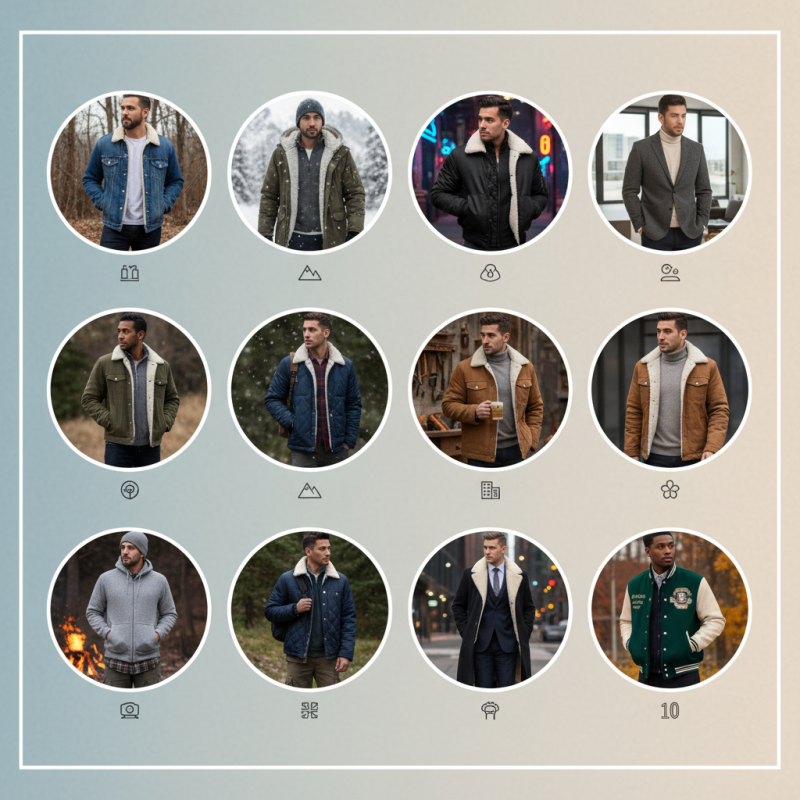 Top 10 Sherpa Jacket Men Styles You Need for This Winter