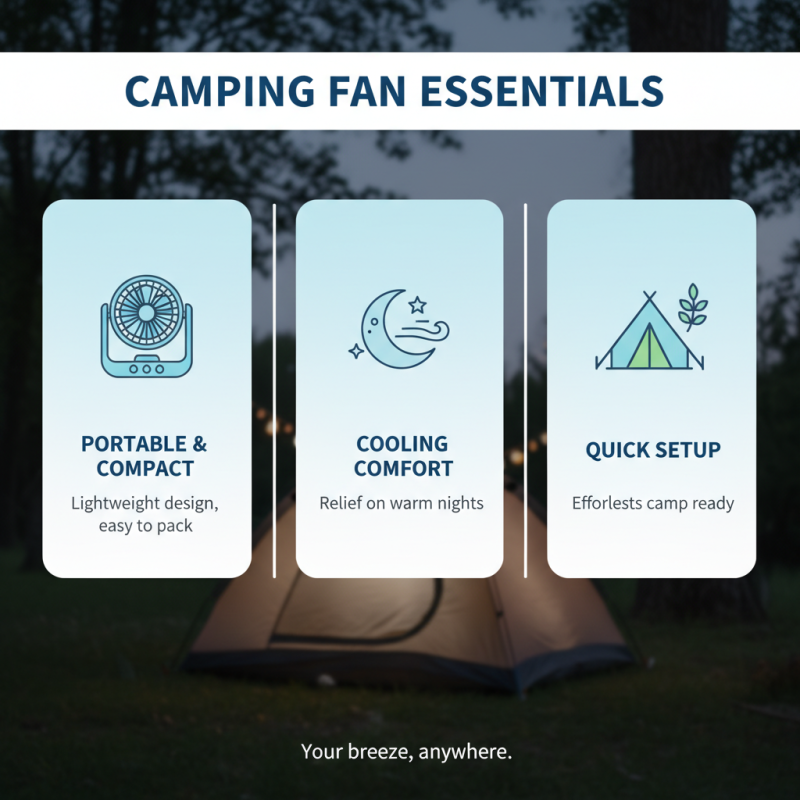 Why You Need a Camping Fan for Your Next Outdoor Adventure