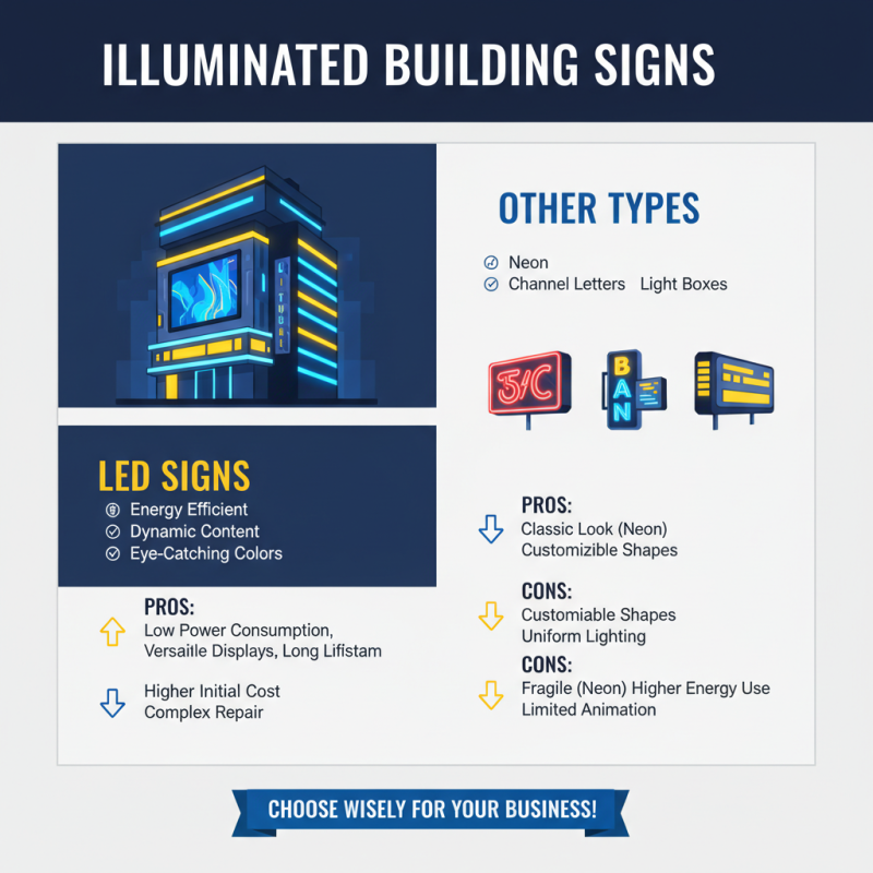 How to Choose the Best Illuminated Building Signs for Your Business