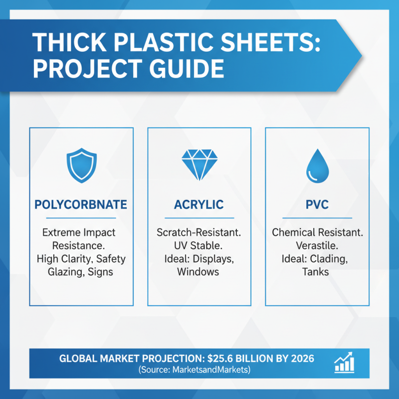 How to Choose the Right Thick Plastic Sheets for Your Project Needs