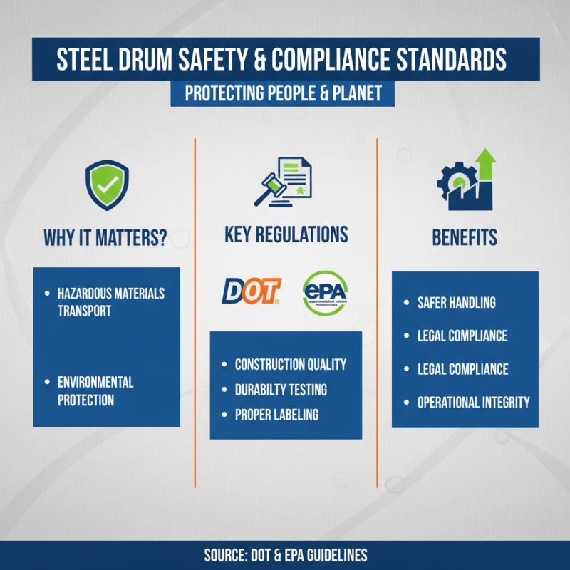 How to Choose the Best Steel Drums for Your Storage and Shipping Needs