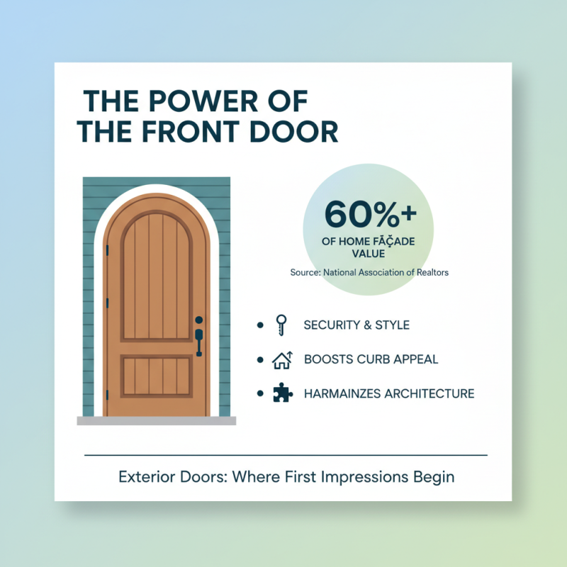Why Choosing the Right Home Doors Improves Your Curb Appeal and Security