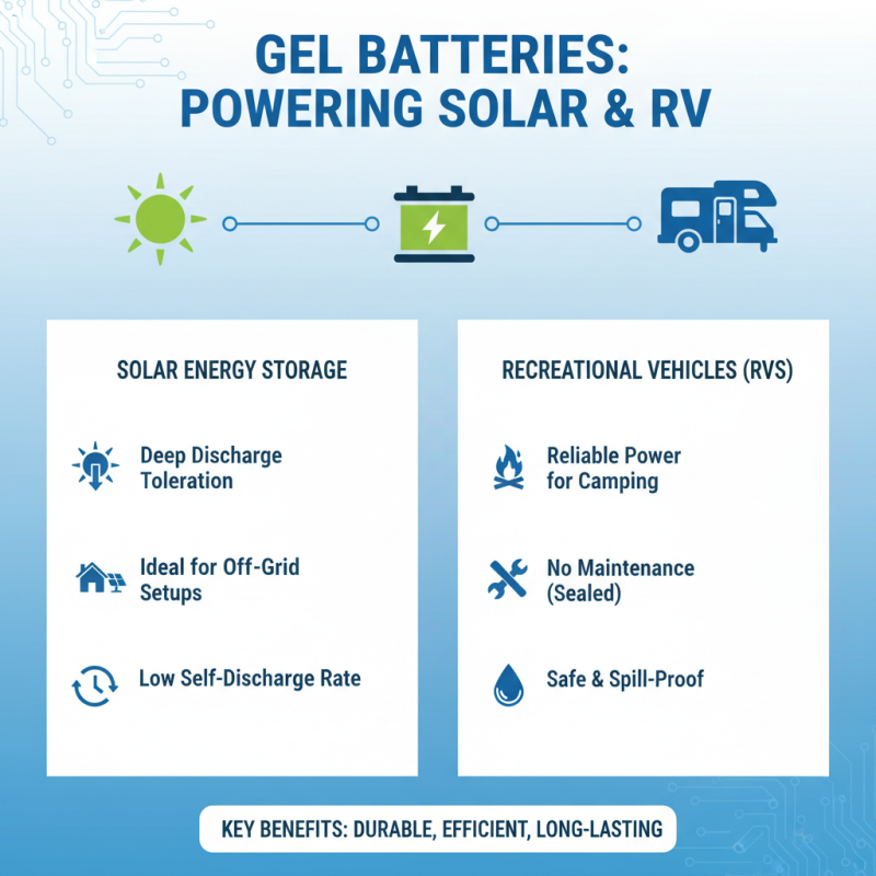 Top Benefits of Gel Batteries for Your Solar Power and RV Needs