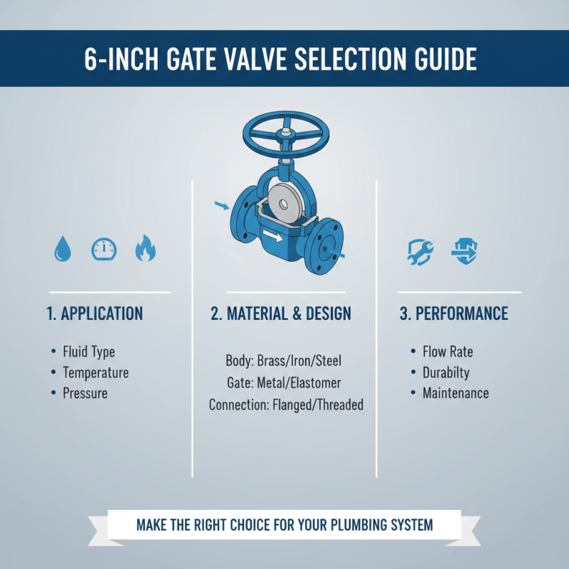 How to Choose the Right 6 Inch Gate Valve for Your Plumbing Needs