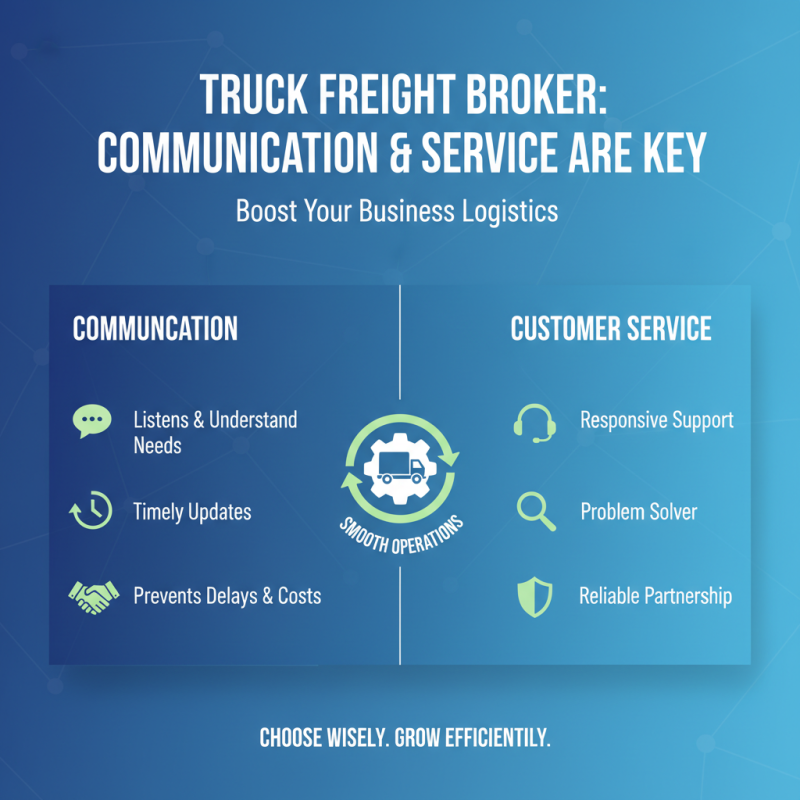 Top 7 Tips for Choosing the Best Truck Agent Broker for Your Business