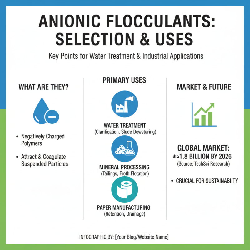 Essential Tips for Choosing the Right Anionic Flocculant for Your Projects