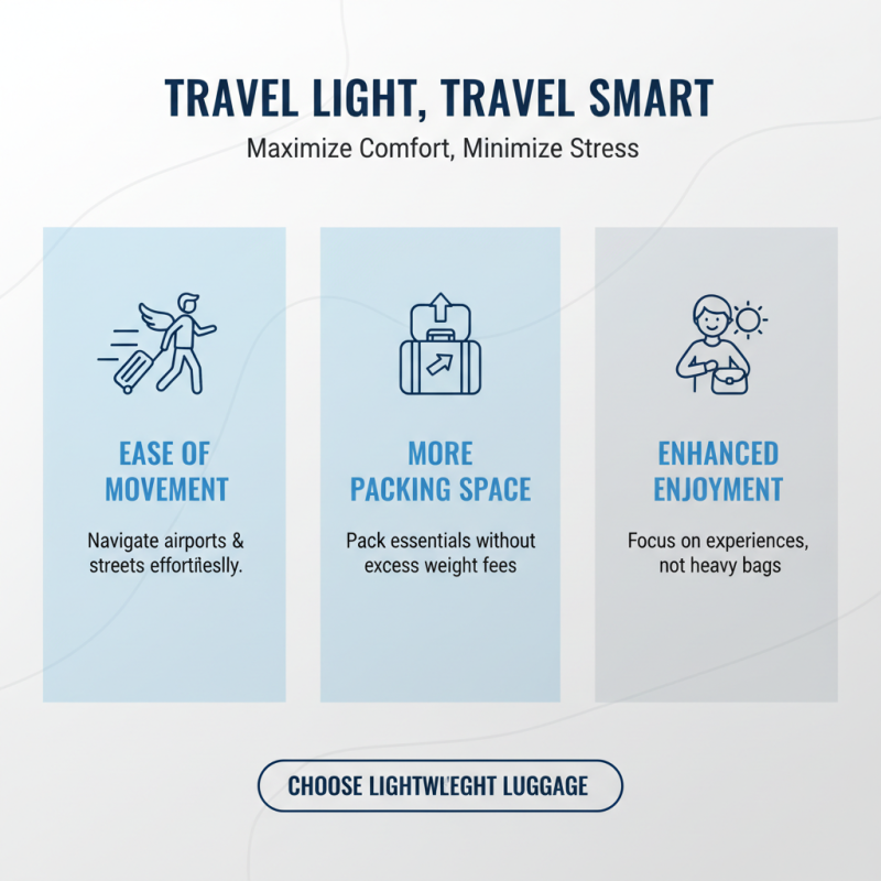 How to Choose the Best Lightweight Luggage for Stress-Free Travel