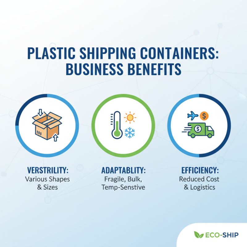 What are the Benefits of Using Plastic Shipping Containers for Your Business