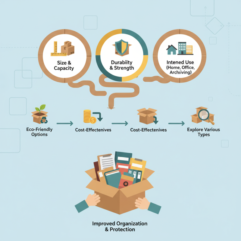 How to Choose the Best Cardboard Storage Boxes for Your Needs