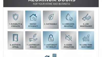 Top 10 Benefits of Aluminum Doors for Your Home and Business