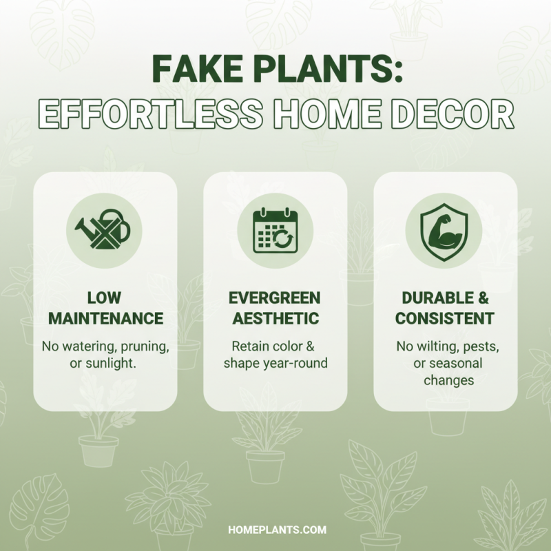 Why Choose Fake Plants for Your Home Decor Benefits and Care Tips