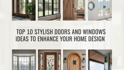 Top 10 Stylish Doors and Windows Ideas to Enhance Your Home Design
