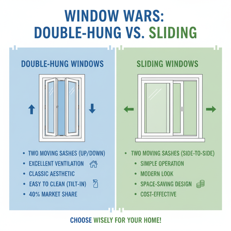 2025 How to Choose Between Double Hung and Sliding Windows for Your Home