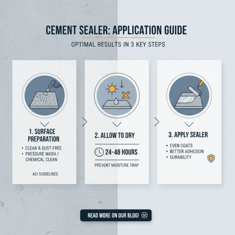 How to Choose the Best Cement Sealer for Your Project Needs