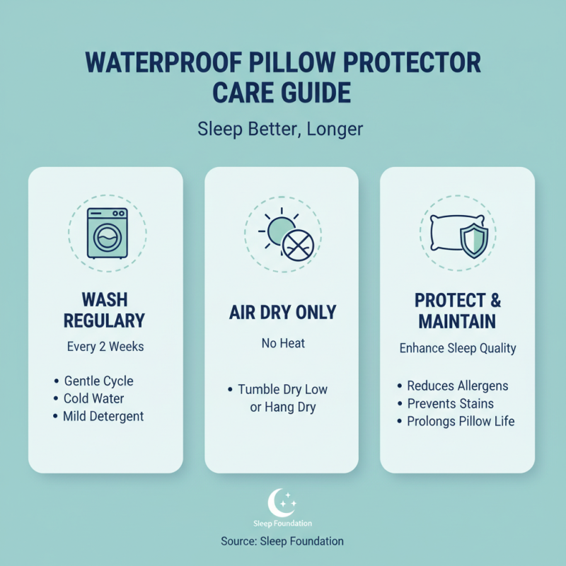 Top Tips for Choosing a Waterproof Pillow Protector for Better Sleep Quality