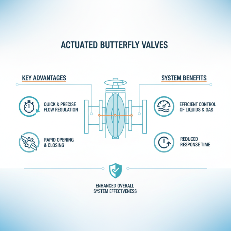 Top 10 Benefits of Using Actuated Butterfly Valves in Industrial Applications