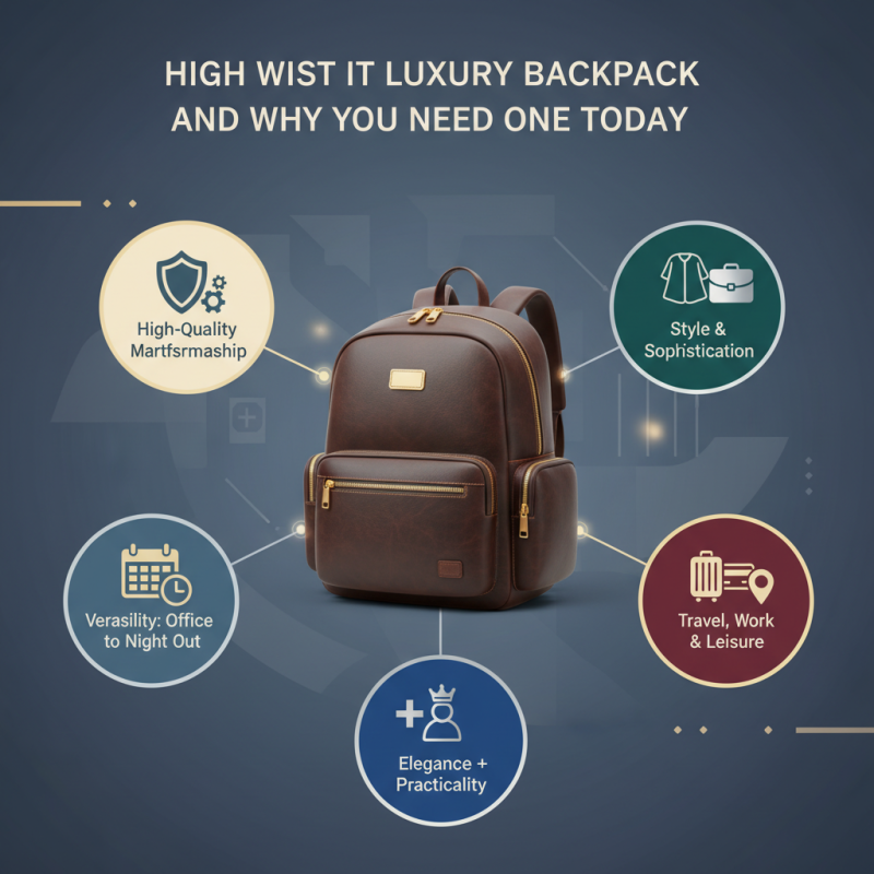 What is a Luxury Backpack and Why You Need One Today