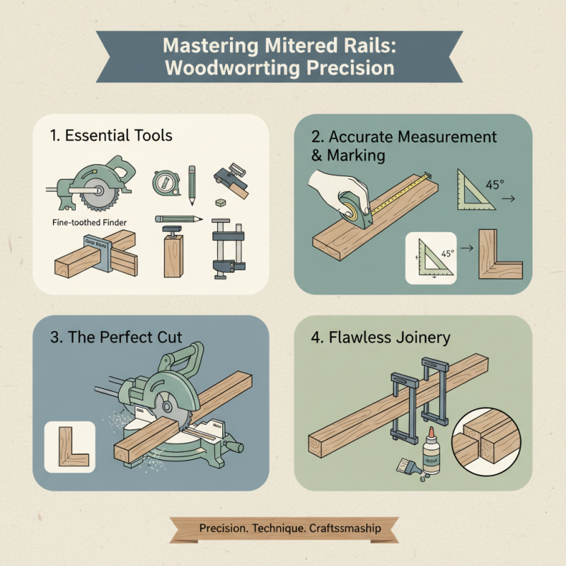 How to Make Perfect Miter Cut Rails for Your next Woodworking Project