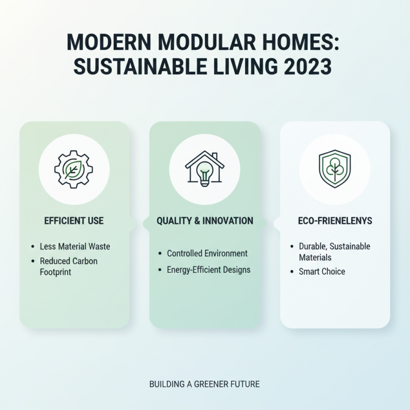 Why Choose Modern Modular Homes for Sustainable Living in 2023
