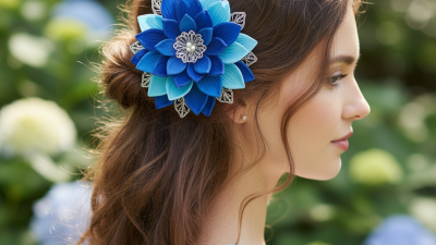 Why You Should Choose a Blue Flower Hair Clip for Your Next Hairstyle