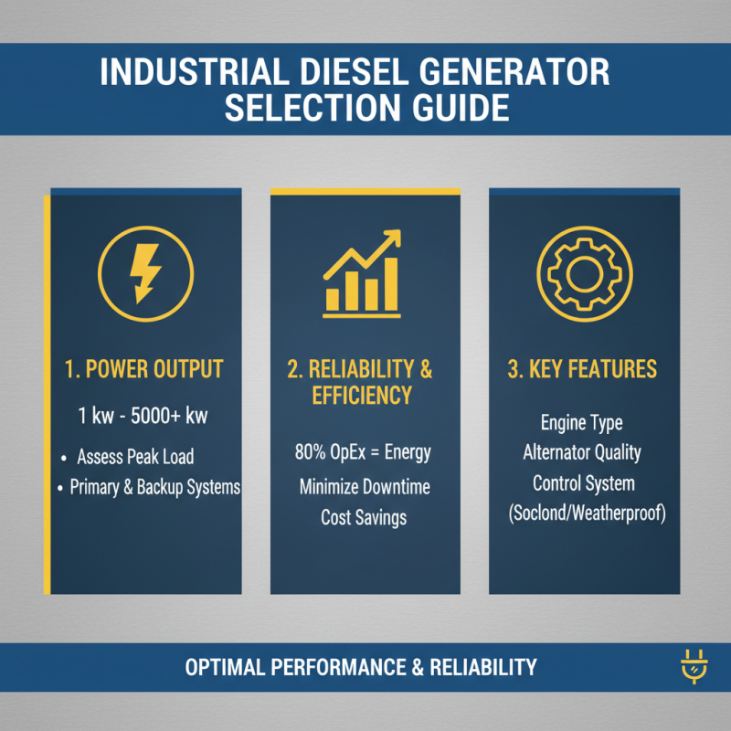How to Choose the Right Industrial Diesel Generator for Your Business Needs