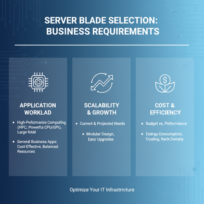 How to Choose the Best Server Blades for Your Business Needs