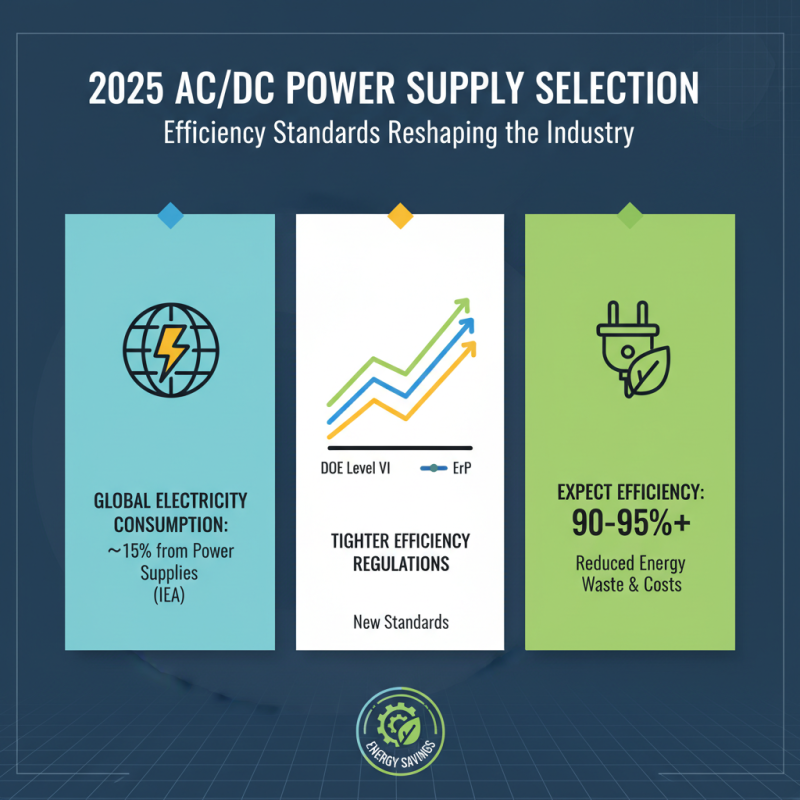 Top 2025 Guide to Choosing the Right AC DC Power Supply for Your Needs
