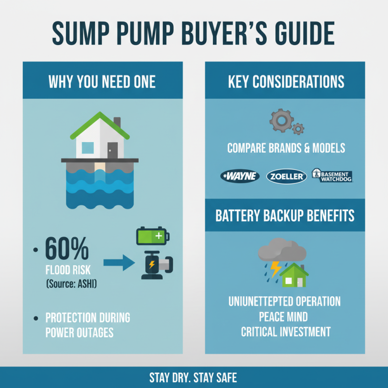 How to Choose the Best Sump Pump with Battery Backup for Your Home