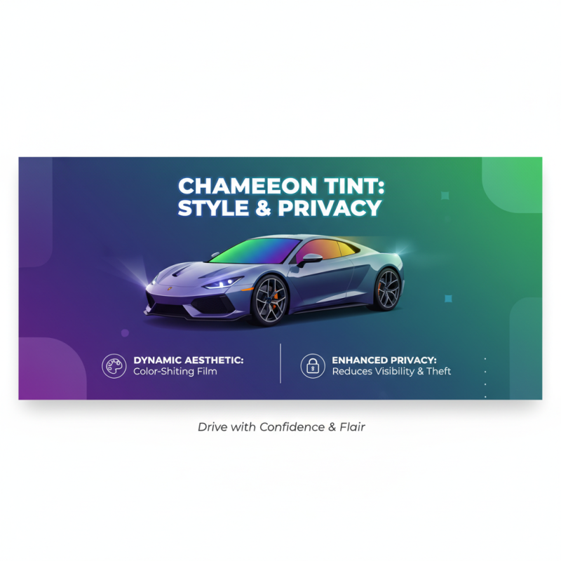 Top 10 Benefits of Chameleon Tint for Your Car Windows